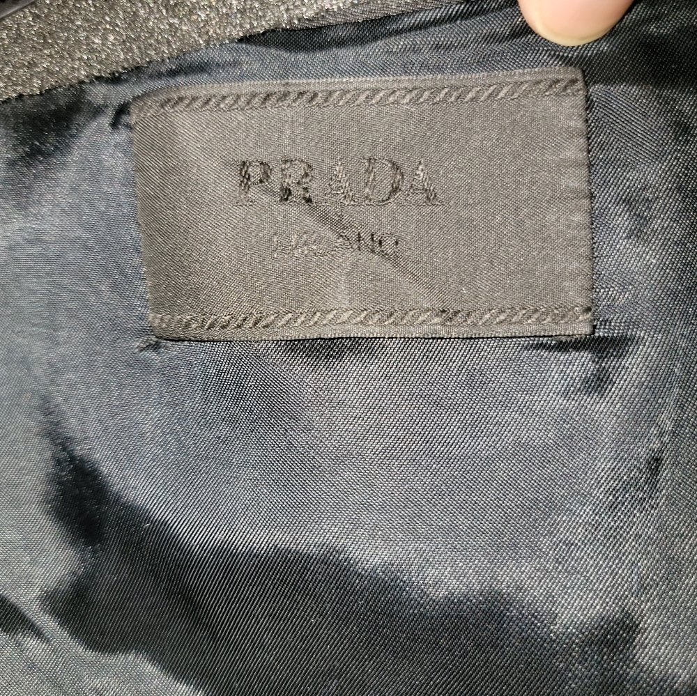Prada (Authenticated) Mixed Media Jacket - image 5